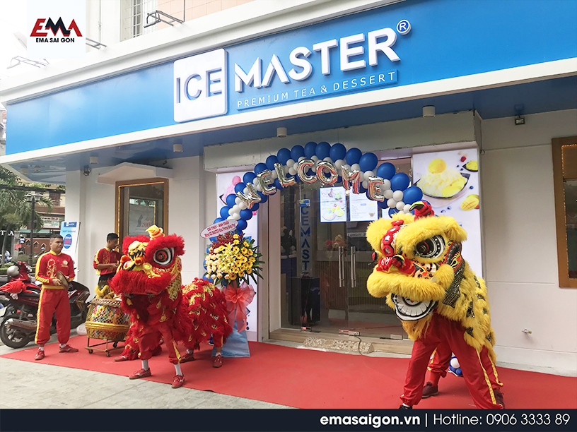 Tổ chức khai trương Ice Master Premium Tea & Dessert